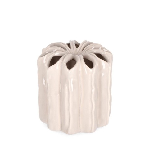 VASO KICHI TONDO ROSA H.15,5